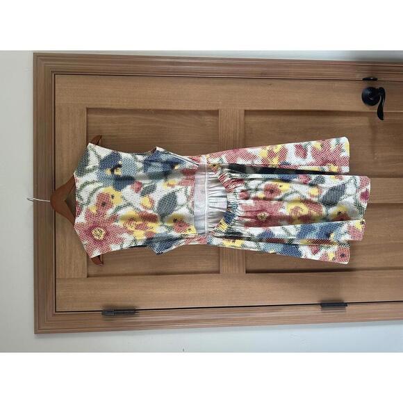 NWT Kate Spade Saturday Photo Floral Open Back A-line Mini Dress Women’s Medium​ - Picture 6 of 15